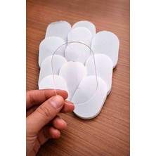 Ay Lazer Kesim 10 Lu Paket Oval Model Pleksi Taban