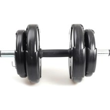 Spor 15 kg Dambıl Seti Vücut Geliştirme Aleti Dayanıklı ve Uzun Ömürlü Ağırlık Seti