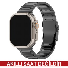 Dexmon Apple Watch 11 10 46MM 9 8 7 6 Se Ultra 2 3 Uyumlu 44-45-49MM Premium Titan Paslanmaz Çelik Kordon