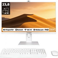 Xaser XS140 Intel Core i3-4130 16GB RAM 512GB SSD 23.8" Full HD VESA Uyumlu Webcam Wi-Fi Bluetooth All In One Bilgisayar