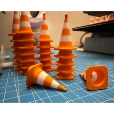 Atılgan 3D Diorama ve Model Araba Parkuru Için 10 Adet Mini Duba (2cm)