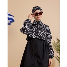 Gavlia Kadın Tesettür Mayo 4'lü Set Tam Kapama Fermuarlı..
