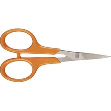 Larskas Kavisli Bıçaklı Manikür/nakış Makası - 10 cm Uzunluk, Paslanmaz Çelik