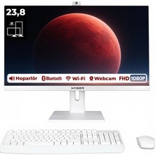 Xaser XS146 Intel Core i5-4440 16GB RAM 1TB SSD 23.8" Full HD VESA Uyumlu Webcam Wi-Fi Bluetooth All In One Bilgisayar