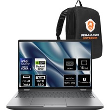 Hp Zbook Fury G1I Core Ultra 7 265HX Rtx Pro 4000 Blackwell 16GB 8gb Ram 16TB SSD 16" Fhd+ Freedos C65H8ESPN308 Iş Istasyonu + Per4 Çanta