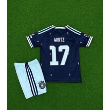 Almanya 2026 Dünya Kupası Florian Wirtz Deplasman  Çocuk Forması (Lacivert)