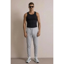 Comstar Erkek Basic Trend Bel Lastikli A.gri Bol Pantolon