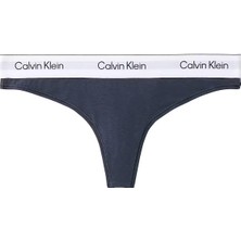 Calvin Klein Kadın Lacivert Tanga LV00QF8518