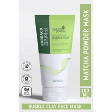 Aylis Koreaco Matcha Mucize Bubble Clay Yüz Maskesi 100 ml Yenileyici Gözenek Temizleyici Köpüren Etki