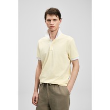 Lufian Landon Smart Erkek Polo Tişört Saks