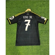 Real Madrid 2025/26 Sezonu Vini Jr Deplasman Forması (Gri)