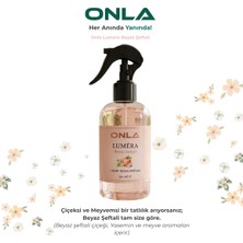 Onla Lumera Beyaz Şeftali Oda Spreyi 250 ml - Ev, Ofis ve Araba Için Kalıcı Oda Parfümü