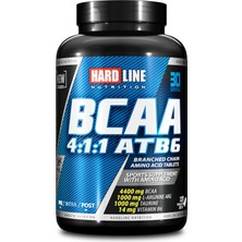 Hardline Nutrition Bcaa 4:1:1 Atb6 120 Tablet Kompleks Bcaa Amino Asit İçerikli Türkiye Menşeli