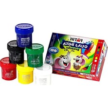 Larskas 6 Renkli Guaj Boya Seti - 25 ml x 6 Adet