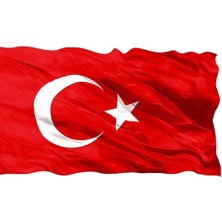 Larskas Aee® Türk Bayrağı 50X75 cm – Kalın Alpaka Kumaş – Dayanıklı, Renk Solmaz, Çift Dikişli Türk Bayrağı 𐱅𐰇𐰼𐰚
