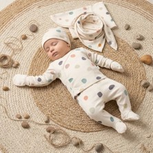 Unisex Kız Bebek Erkek Bebek Kutulu Yenidoğan Organik Hastane Çıkışı 10'lu Set