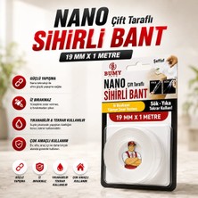 Bumy Çift Taraflı Nano Bant 19 mm x 1 m