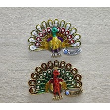 MiraLive Swaroski Tavuskuşu Magnet ALK3852