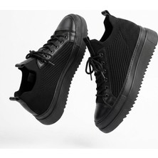 Zerenyus ZRC2601 Triko Premium Comfort Erkek Ayakkabı Siyah