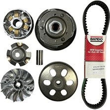 MOTOSOR MOTO MARKET Rks Newlight Ön Debriyaj + Arka Debriyaj Varyatör Komple + Bando Kayış