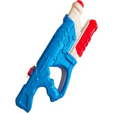 Brother Toys Koyu Mavi Pompalı Su Tabancası 1 Litre Depolu 46X17 cm Büyük Model