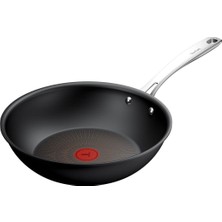 Tefal Titanyum Kaplama 24 cm Wok Tava - Yapışmaz Taban, Premium Pişirme, Indüksiyon Uyumlu