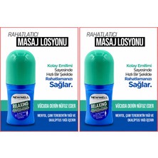 New Well Mentollü Masaj Losyonu - Çam Terebentin ve Okaliptus Yağı ile Ferahlatıcı ve Rahatlatıcı Etki, 50 ml Avantajlı 2 Li Set