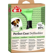 8in1 Perfect Coat Deshedder Tüy Toplayıcı Köpek Tarağı S