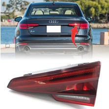 Gkl Audi A4 B9 2016-2020 Ledli Sağ Iç Stop Lambası Koyu 8W5945094G