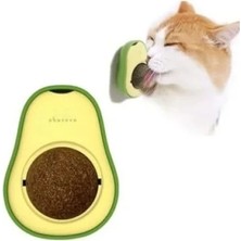 Larskas Avokado Tasarımlı Yapışkanlı Yenilebilir Kedi Oyuncağı (1)