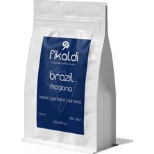 Fikaldi Coffee Brazil Mogiana Yöresel Kahve (Çekirdek ve 5 Farklı Öğütme Seçeneği) 250g
