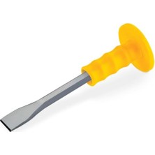 Larskas 30CM Plastik Korumalı Keski, Sarı, Model SGS241, 12X11.5X11.5CM, Sadece Alet Içerir