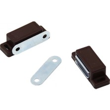 MiraLive 50 Adet Kahve 4.5cm Mıknatıslı Sineklik Çıt Çıt (4887)