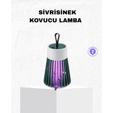 MiraLive Şarjlı Mor Işıklı Sivrisinek Öldürücü Lamba – Sessiz ve Kimyasal Içermez