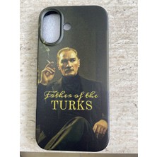 Arteba Global Iphone 16 Atatürk Desenli Kılıf