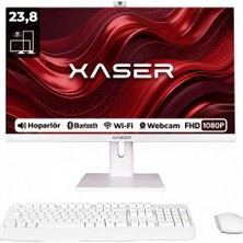 Xaser XS104 I5 6400 16GB Ram 128GB SSD 23.8" Webcam + Wifi+ Bt All In One Bilgisayar