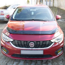 Tuning Vadisi Fiat Egea Kaput Rüzgarlığı Maskesi 2015 - Yılı ve Sonrası Parlak Siyah