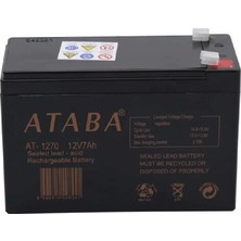 Ataba AT-1270 12V 7AH Bakımsız Kuru Akü
