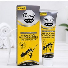 Clemy Karınca Yağlı Tüy Dökücü Krem Bayanlar İçin 100 Ml