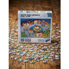 Hüseyin Rahmi Gürpınar'ın Renkli Alemi 1000 Parça Puzzle Yap-Boz