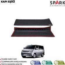 Spark Volkswagen Transporter T5 2009-2014 Yıl Aralığı Uyumlu Kapı Eşiği 2 Parça