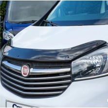 Tuning Vadisi Fiat Talento Kaput Rüzgarlığı Maskes 2016-YILI ve Sonrası Uyumlu Parlak Siyah