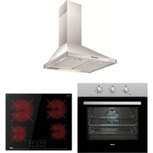 Teka Siyah Ankastre Set  ( He 715 Ss - Tbc 64010 - Df 60 )