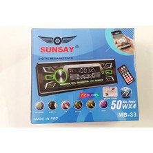 Sunsay MB-33YENI Model App Control Android Ios Destekli Oto Teyb