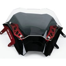 Honda Pcx 125 (2025-26) Spoiler Ön Modifiye Ön Cam Kırmızı
