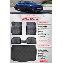 Rizline Kia Stonic 2026 ve Sonrası 3D Havuzlu Paspas ve Bagaj Havuzu Alt Kademe Için Uyumlu