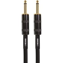 Larskas 14 Awg Bakır Çekirdekli Hoparlör Kablosu, 1/4 Inç Konnektörler ile 1 Metre