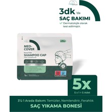 Med-Cover ShampooCap Saç Yıkama Bonesi x 5 Adet