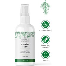 Monoville Biberiye Suyu 100 ml Cam Şişe Sprey Başlıklı (Rosemary Water)