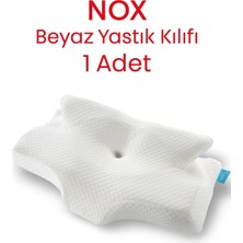 Softlife Nox Yastık Kılıfı 1 Adet Beyaz 64X38X12,5 cm